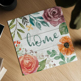 Flower Fest II by Mary Urban. Shown as a detailed flat fine art print, highlighting archival giclee quality. Available as an archival giclee rolled canvas, fine art paper, or poster print. SKU 59085a.