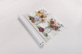 Flower Fest IV by Mary Urban. shown as a rolled paper print. Available as archival giclee rolled canvas, fine art paper, or poster print. SKU 59087i.