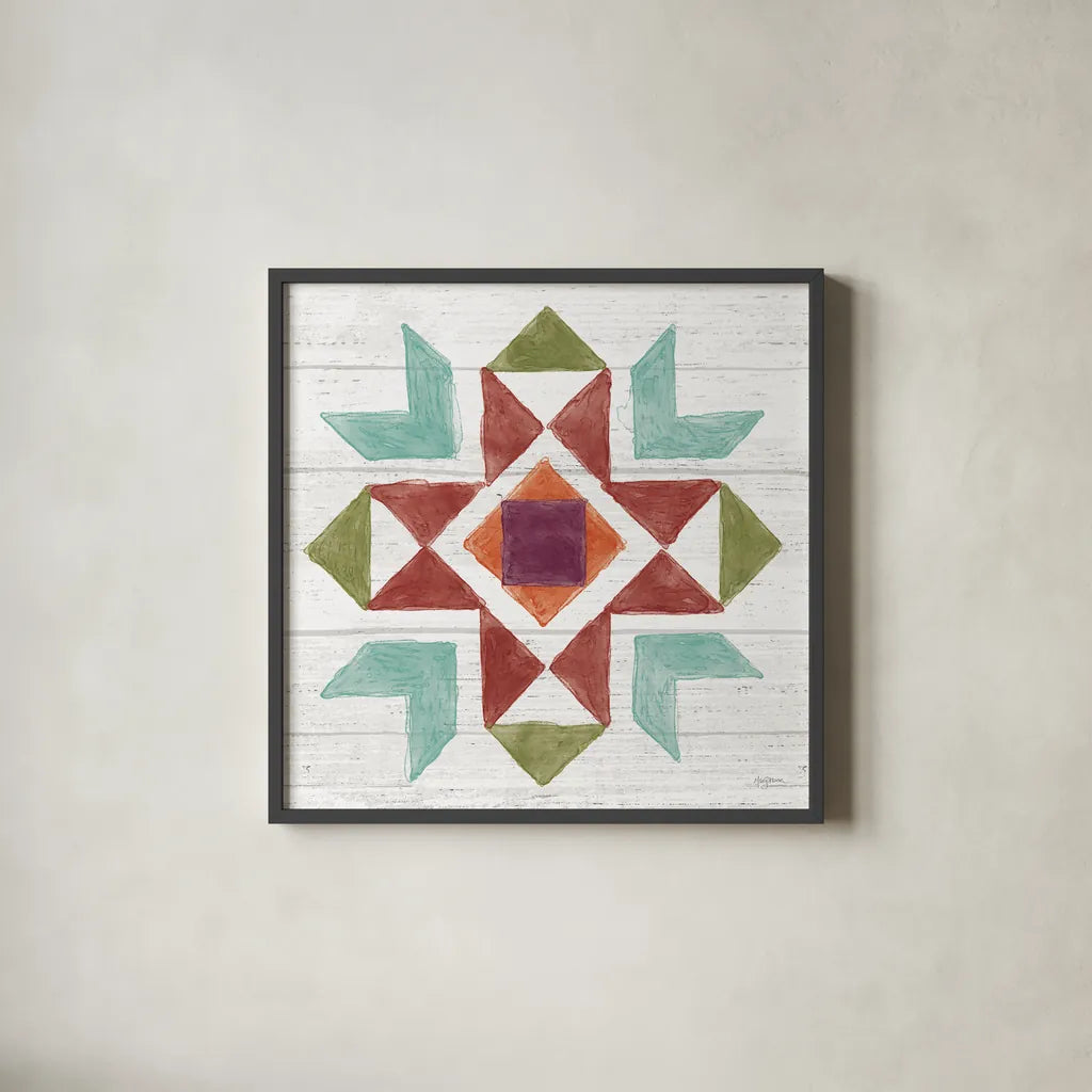 Flower Fest VII by Mary Urban. Shown in a sleek black glass frame for a contemporary gallery look. Available as an archival giclee rolled canvas, fine art paper, or poster print. SKU 59090a.