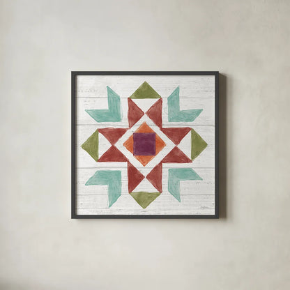 Flower Fest VII by Mary Urban. Shown in a sleek black glass frame for a contemporary gallery look. Available as an archival giclee rolled canvas, fine art paper, or poster print. SKU 59090a.