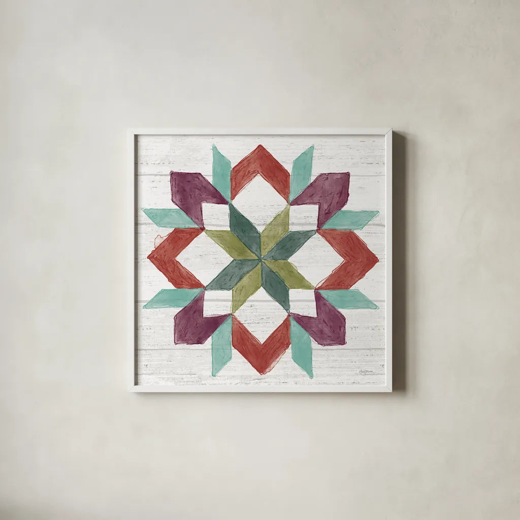 Flower Fest VIII by Mary Urban. Shown in a crisp white glass frame for a clean and minimalist style. Available as an archival giclee rolled canvas, fine art paper, or poster print. SKU 59091a.