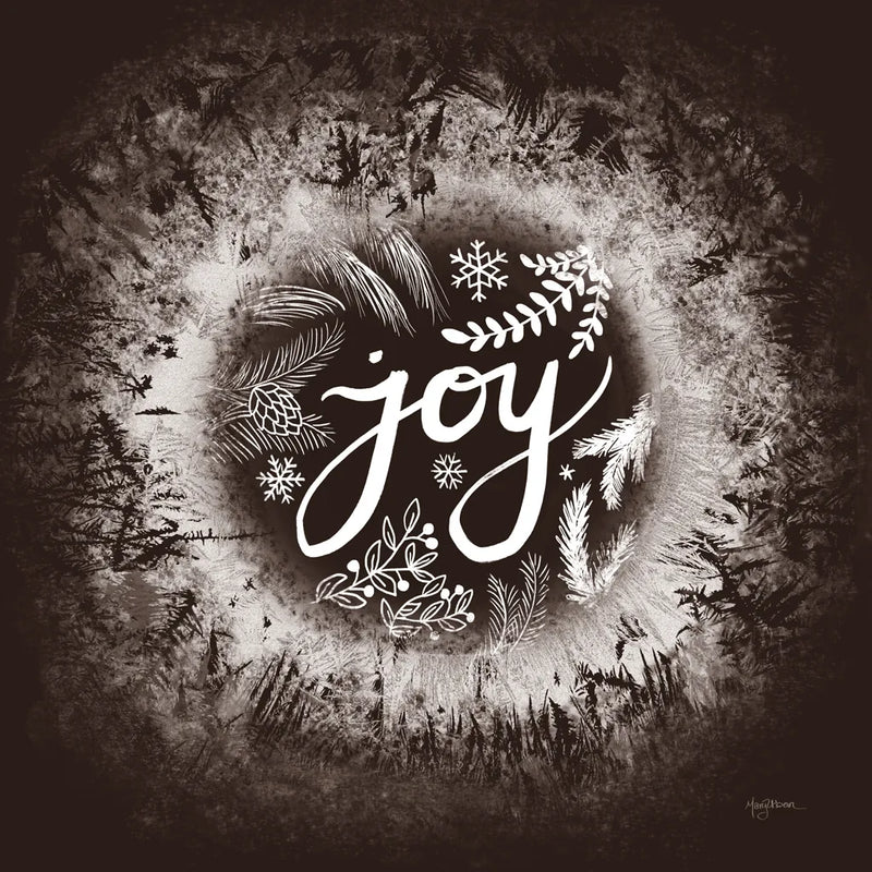 Frosty Joy Brown by Mary Urban. SKU 57729a. Archival Giclee Fine art print for wall decor.