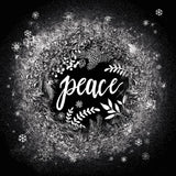 Frosty Peace by Mary Urban. SKU 29179a. Archival Giclee Fine art print for wall decor.