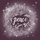 Frosty Peace Plum by Mary Urban. SKU 65297a. Archival Giclee Fine art print for wall decor.