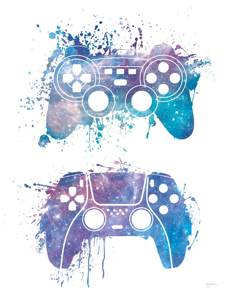 Gamer Splash I by Mary Urban