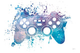 Gamer Splash III by Mary Urban. SKU 83973i. Archival Giclee Fine art print for wall decor.
