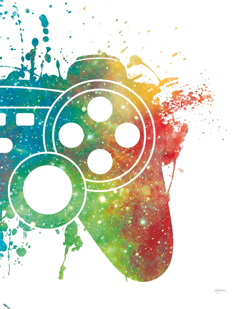 Gamer Splash VII Bright by Mary Urban