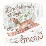 Happy Pawliday II by Mary Urban. SKU 86716a. Archival Giclee Fine art print for wall decor.