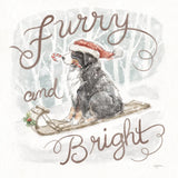 Happy Pawliday IV by Mary Urban. SKU 86718a. Archival Giclee Fine art print for wall decor.