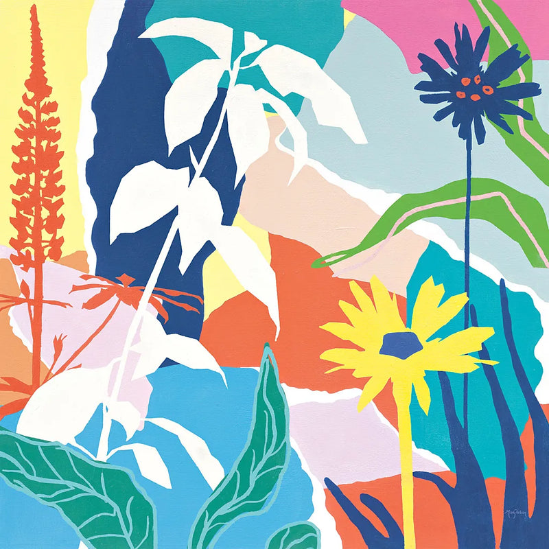 Happy Place II by Mary Urban. SKU 41080a. Archival Giclee Fine art print for wall decor.