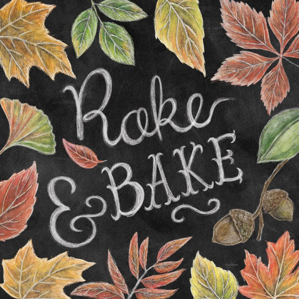 Harvest Chalk V by Mary Urban. SKU 55878a. Archival Giclee Fine art print for wall decor.