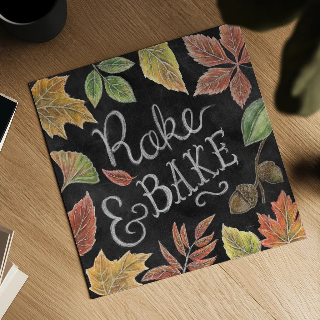 Harvest Chalk V by Mary Urban. Shown as a detailed flat fine art print, highlighting archival giclee quality. Available as an archival giclee rolled canvas, fine art paper, or poster print. SKU 55878a.