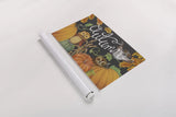 Harvest Owl II by Mary Urban. shown as a rolled paper print. Available as archival giclee rolled canvas, fine art paper, or poster print. SKU 30902i.