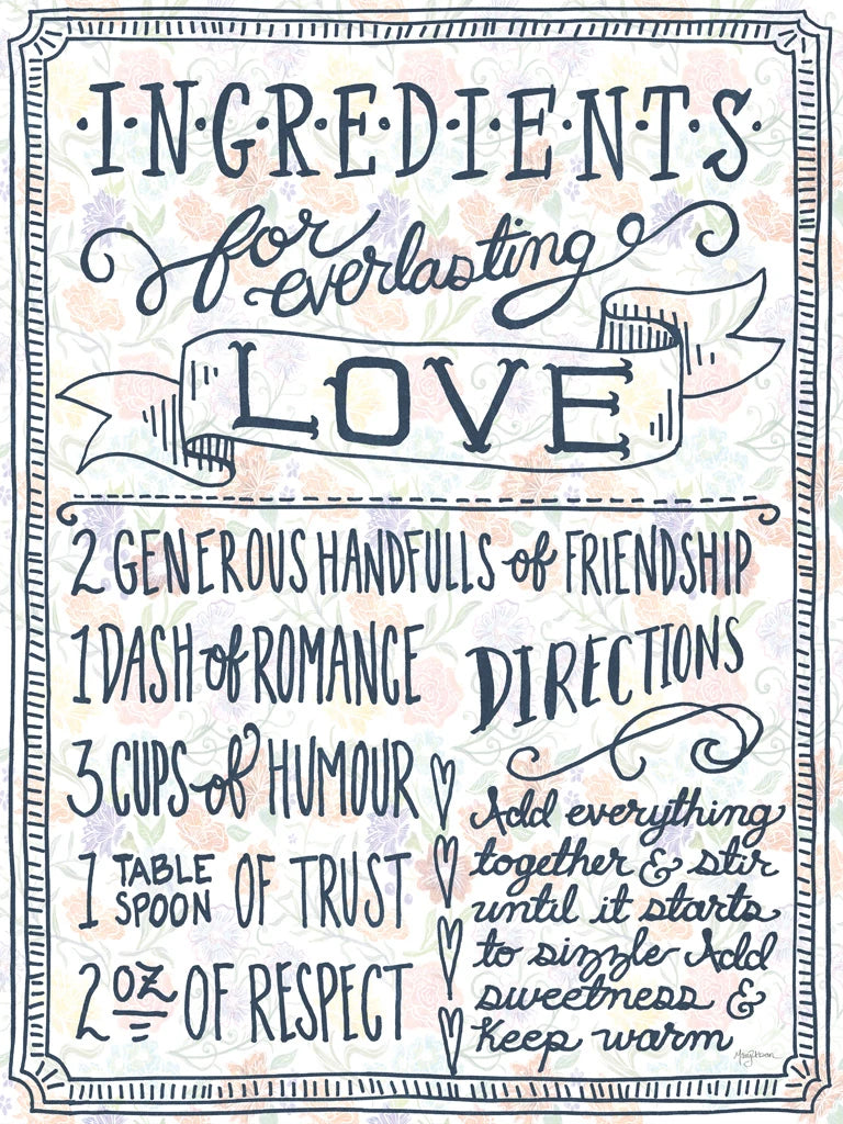 Ingredients For Life Ditzy Floral III by Mary Urban