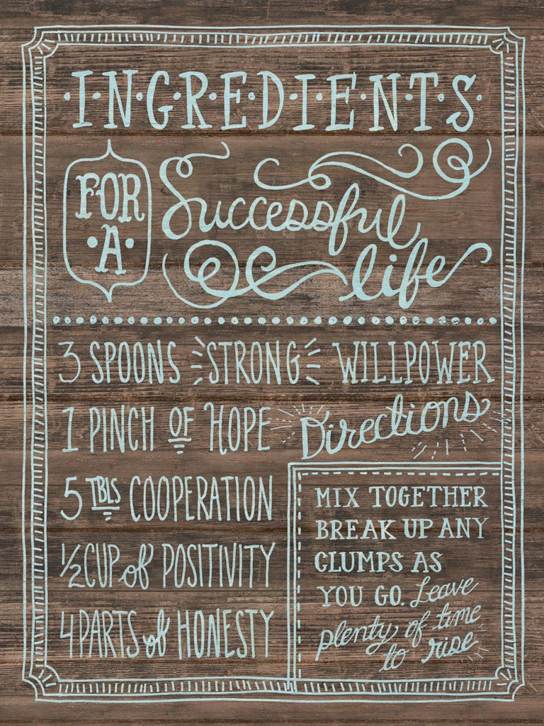 Ingredients For Life I by Mary Urban
