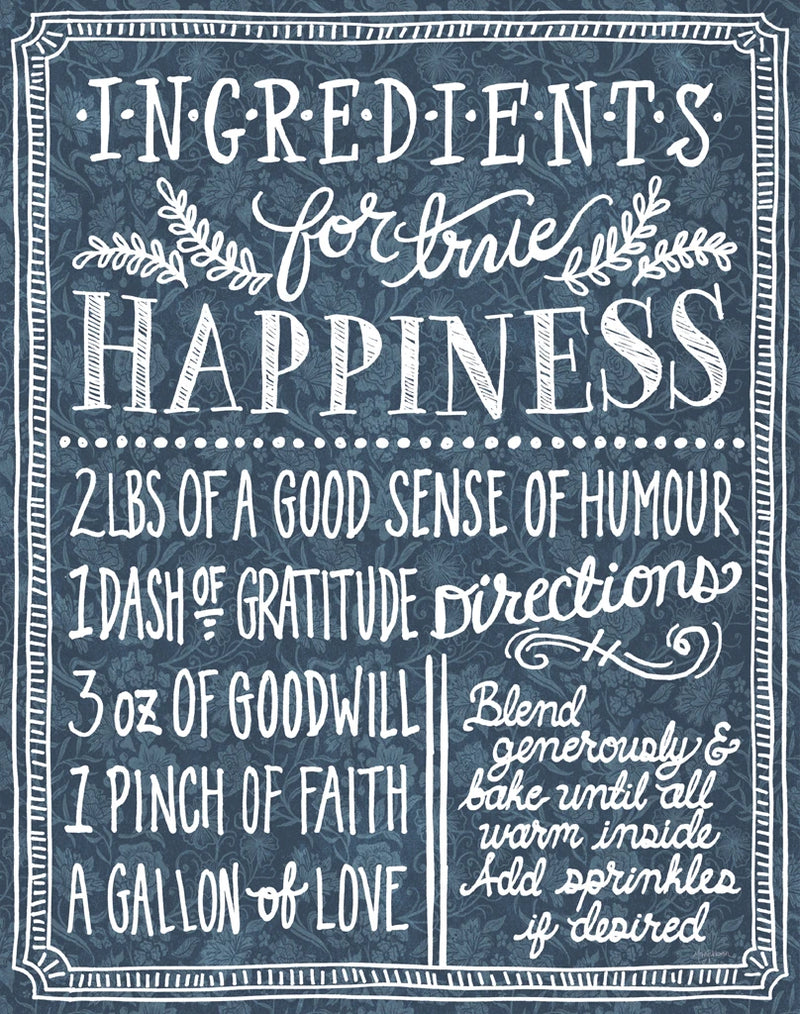 Ingredients for Life Ditzy Floral Blue II v2 by Mary Urban