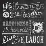 Inspiration Chalkboard II by Mary Urban. SKU 25338a. Archival Giclee Fine art print for wall decor.