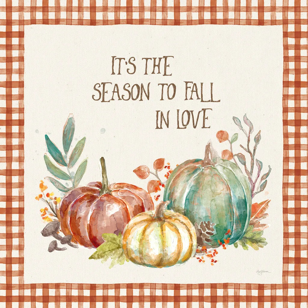 Its the Season by Mary Urban. SKU 57887a. Archival Giclee Fine art print for wall decor.