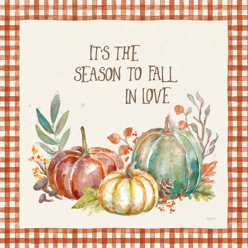 Its the Season by Mary Urban. SKU 57887a. Archival Giclee Fine art print for wall decor.