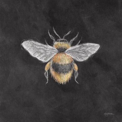 Late Summer Harvest Bee I by Mary Urban. SKU 81824a. Archival Giclee Fine art print for wall decor.
