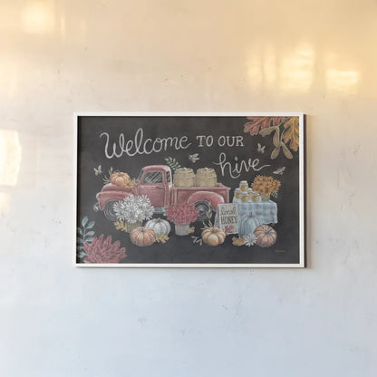 Late Summer Harvest I by Mary Urban. shown as a paper print in a white frame. Available as a archival giclee rolled canvas, fine art paper, or poster print. SKU 81203i.