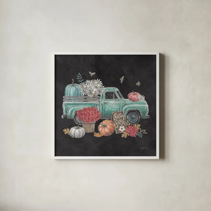 Late Summer Harvest II by Mary Urban. Shown in a crisp white glass frame for a clean and minimalist style. Available as an archival giclee rolled canvas, fine art paper, or poster print. SKU 81204a.