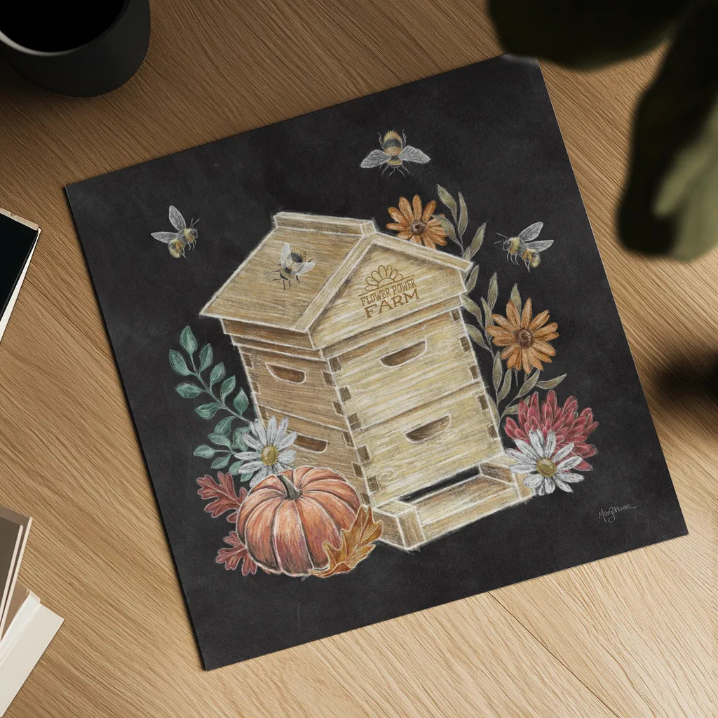 Late Summer Harvest IV by Mary Urban. Shown as a detailed flat fine art print, highlighting archival giclee quality. Available as an archival giclee rolled canvas, fine art paper, or poster print. SKU 81206a.