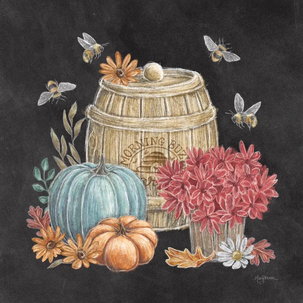 Late Summer Harvest V by Mary Urban. SKU 81207a. Archival Giclee Fine art print for wall decor.