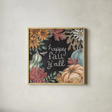 Late Summer Harvest VI by Mary Urban. Shown in a natural wood glass frame for a timeless modern aesthetic. Available as an archival giclee rolled canvas, fine art paper, or poster print. SKU 81208a.