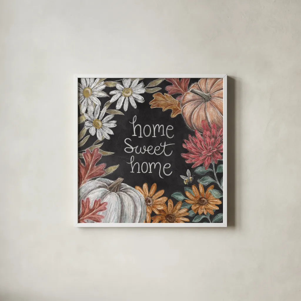 Late Summer Harvest VII by Mary Urban. Shown in a crisp white glass frame for a clean and minimalist style. Available as an archival giclee rolled canvas, fine art paper, or poster print. SKU 81209a.