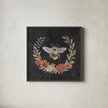 Late Summer Harvest VIII by Mary Urban. Shown in a sleek black glass frame for a contemporary gallery look. Available as an archival giclee rolled canvas, fine art paper, or poster print. SKU 81210a.