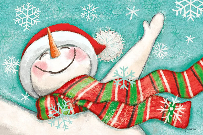 Let it Snow I by Mary Urban. SKU 45307i. Archival Giclee Fine art print for wall decor.