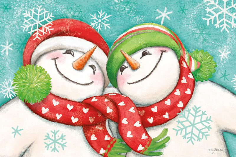 Let it Snow II Eyes Open by Mary Urban. SKU 46160i. Archival Giclee Fine art print for wall decor.