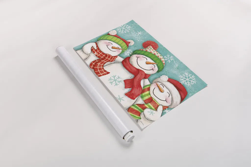 Let it Snow III by Mary Urban. shown as a rolled paper print. Available as archival giclee rolled canvas, fine art paper, or poster print. SKU 45309i.