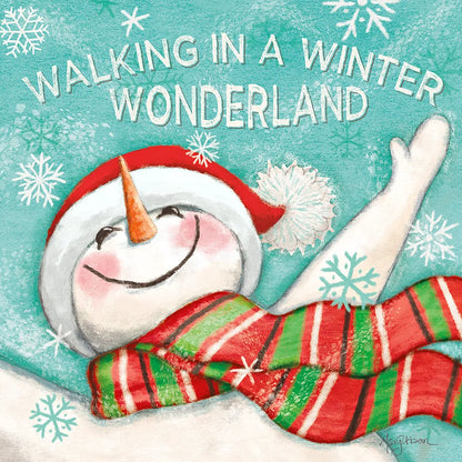 Let it Snow V Eyes Open by Mary Urban. SKU 46162a. Archival Giclee Fine art print for wall decor.