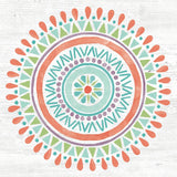 Lovely Llamas Mandala I by Mary Urban. SKU 38797a. Archival Giclee Fine art print for wall decor.
