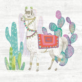 Lovely Llamas V by Mary Urban. SKU 38796a. Archival Giclee Fine art print for wall decor.