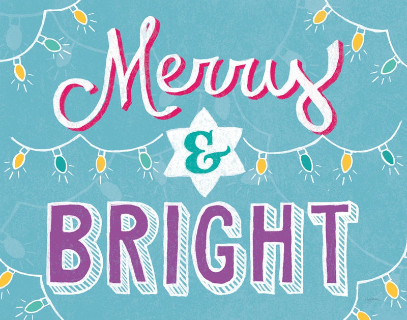Merry and Bright Aqua by Mary Urban