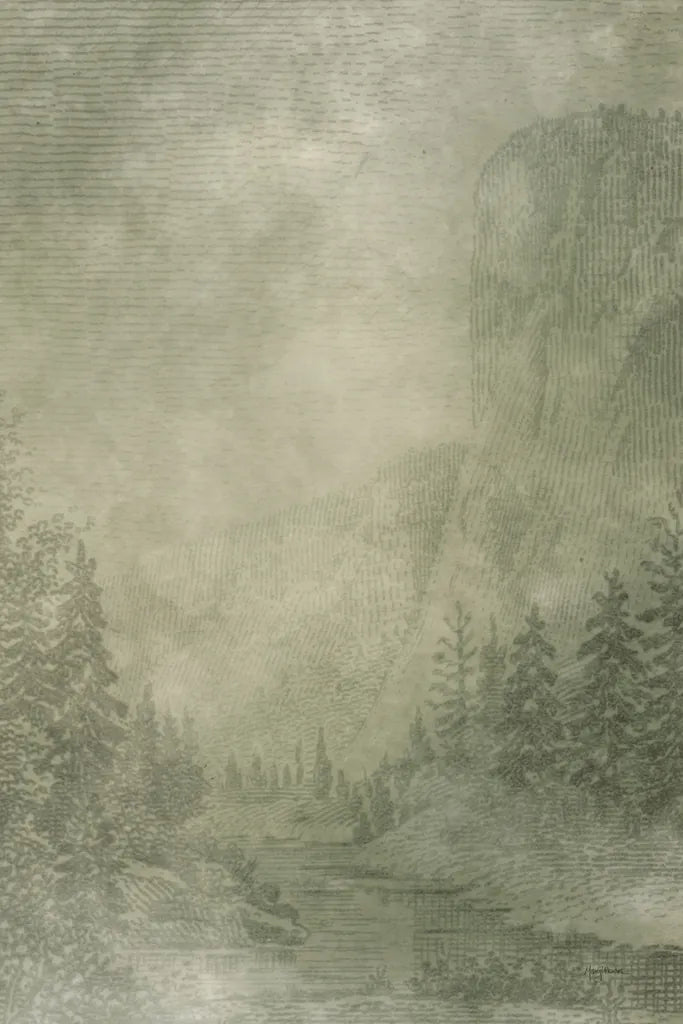 Misty Yonder I by Mary Urban. SKU 85245h. Archival Giclee Fine art print for wall decor.