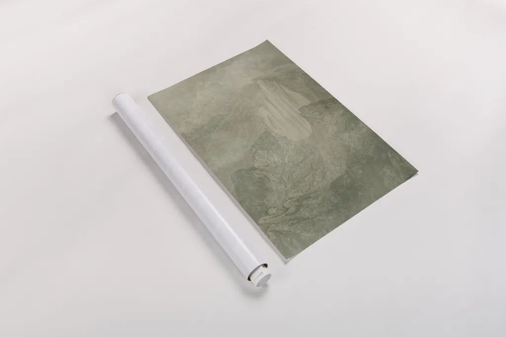 Misty Yonder II by Mary Urban. shown as a rolled paper print. Available as archival giclee rolled canvas, fine art paper, or poster print. SKU 85246h.