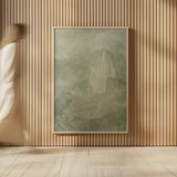 Misty Yonder II by Mary Urban. shown as over sized large wall art. Available as an archival giclee rolled canvas, fine art paper, or poster print. SKU 85246h.