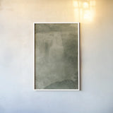 Misty Yonder III by Mary Urban. shown as a paper print in a white frame. Available as a archival giclee rolled canvas, fine art paper, or poster print. SKU 85247h.