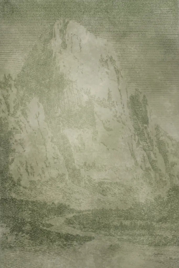 Misty Yonder IV by Mary Urban. SKU 85248h. Archival Giclee Fine art print for wall decor.