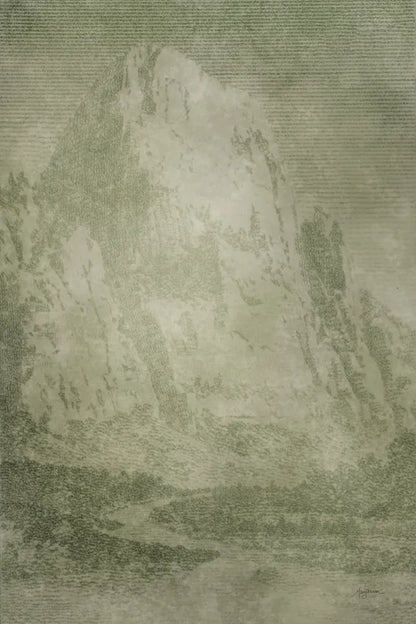 Misty Yonder IV by Mary Urban. SKU 85248h. Archival Giclee Fine art print for wall decor.