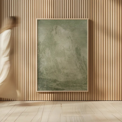 Misty Yonder IV by Mary Urban. shown as over sized large wall art. Available as an archival giclee rolled canvas, fine art paper, or poster print. SKU 85248h.