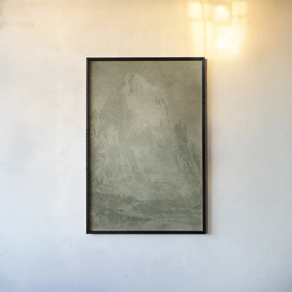 Misty Yonder IV by Mary Urban. shown as a paper print in a black flame. Available as a archival giclee rolled canvas, fine art paper, or poster print. SKU 85248h.