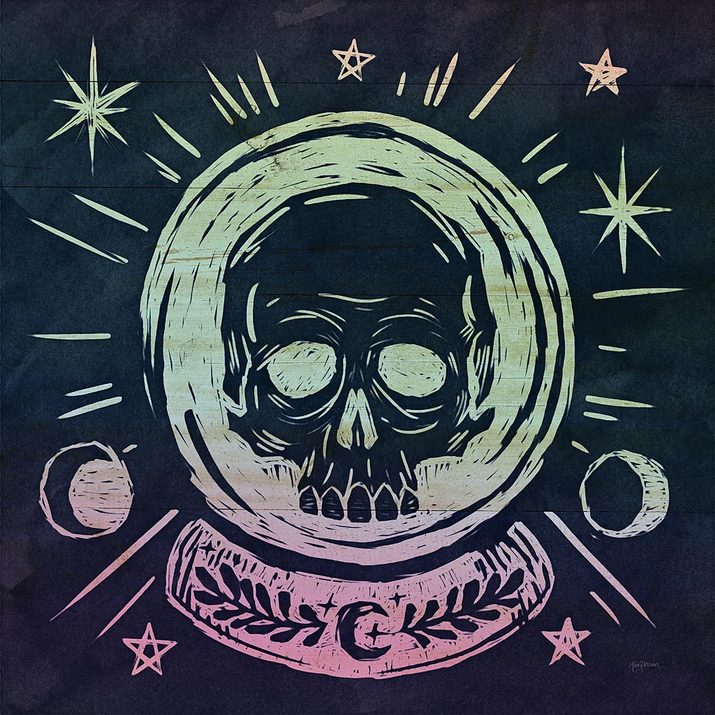 Mystical Halloween Jewel III by Mary Urban. SKU 42008a. Archival Giclee Fine art print for wall decor.