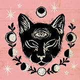 Mystical Halloween Pink IV by Mary Urban. SKU 42013a. Archival Giclee Fine art print for wall decor.