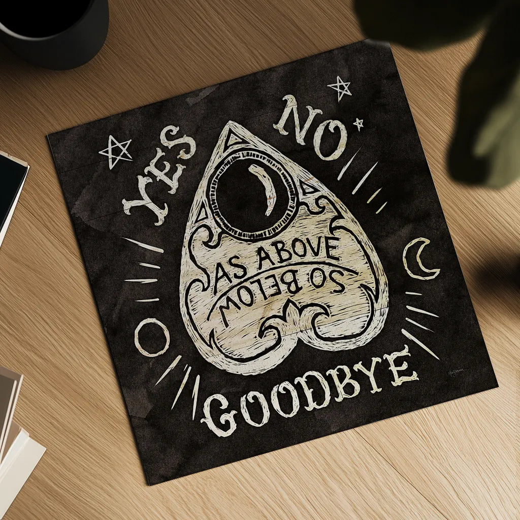 Mystical Halloween Wood II by Mary Urban. Shown as a detailed flat fine art print, highlighting archival giclee quality. Available as an archival giclee rolled canvas, fine art paper, or poster print. SKU 42015a.