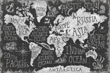 Mythical Map I by Mary Urban. SKU 30732i. Archival Giclee Fine art print for wall decor.